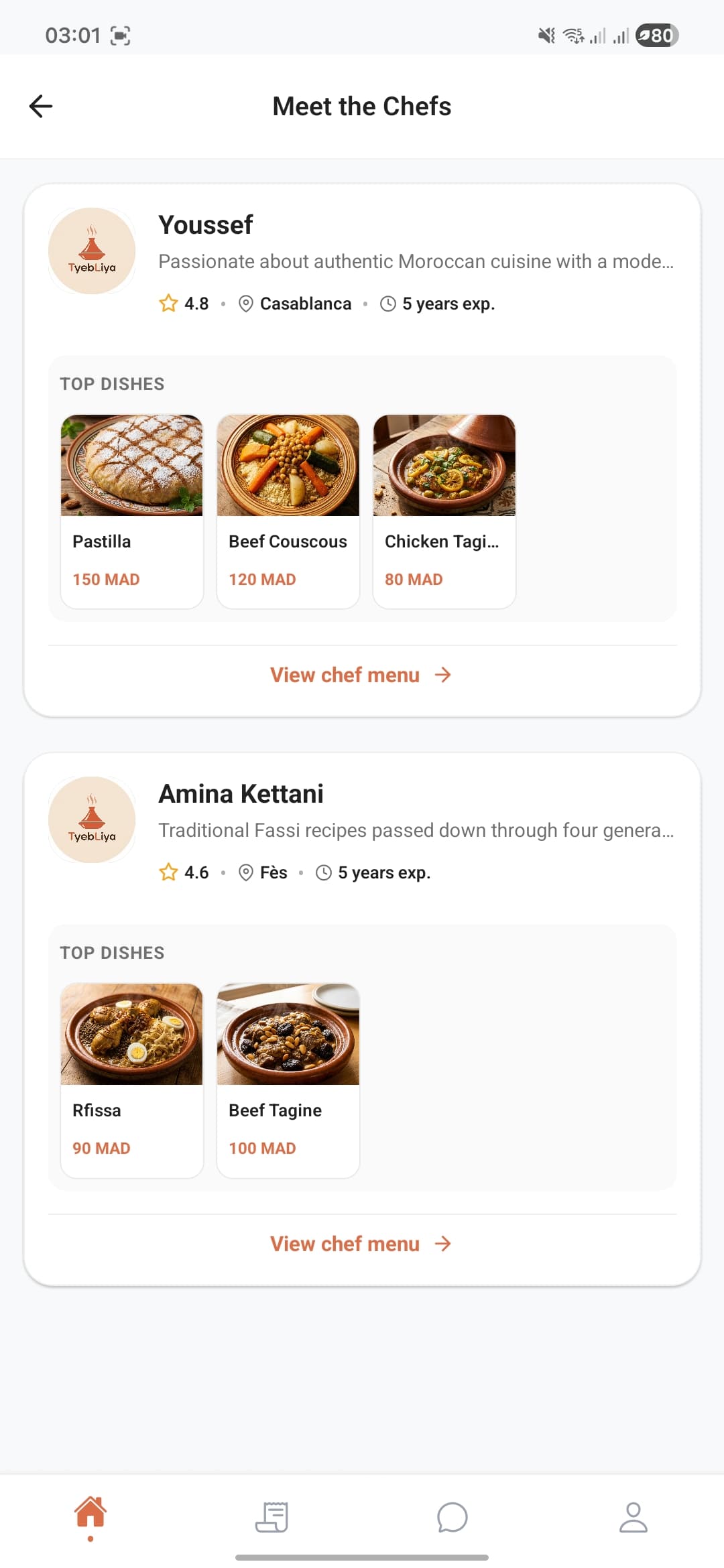TyebLiya — De la Cuisine à Votre Porte